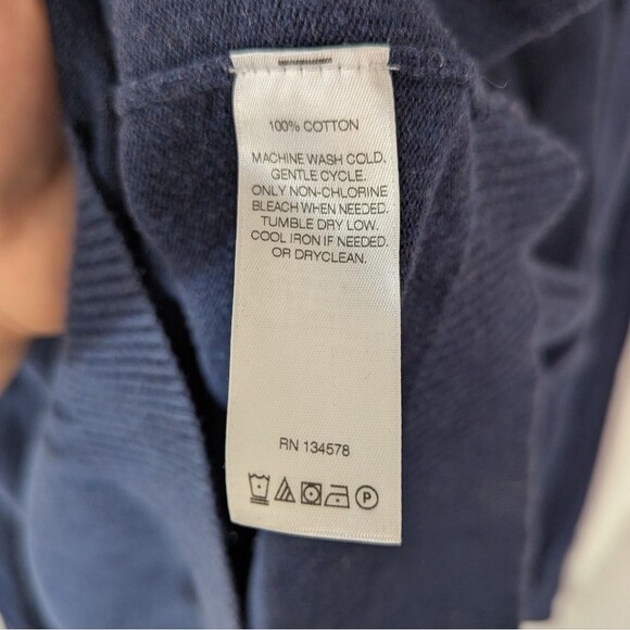 Vineyard Vines Navy Half-Zip Sweater Men's Size XXL - Picture 6 of 6